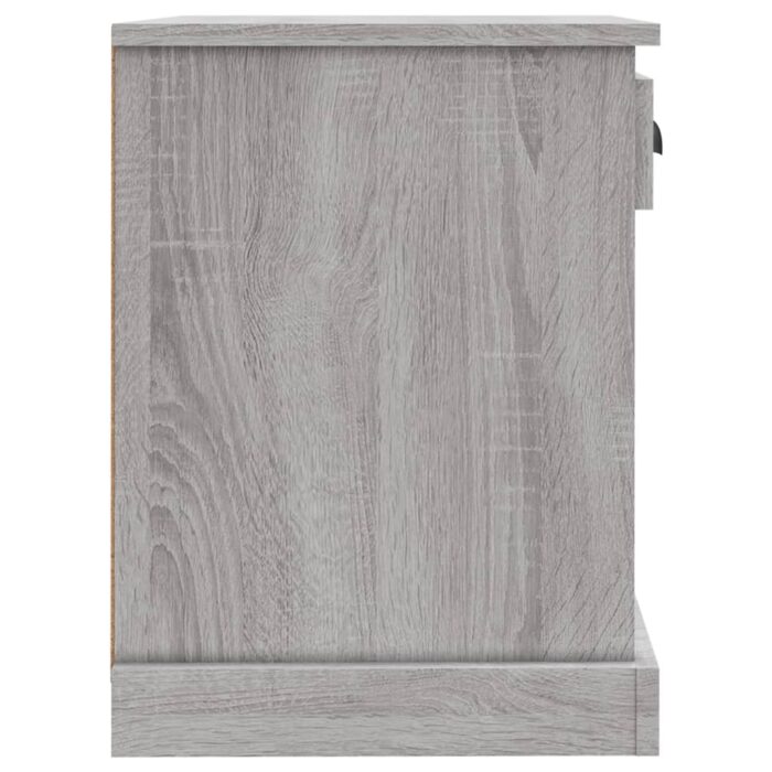 Table de chevet sonoma gris 43x36x50 cm – Image 6