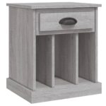 Tables de chevet 2 pcs sonoma gris 43x36x50 cm – Image 4