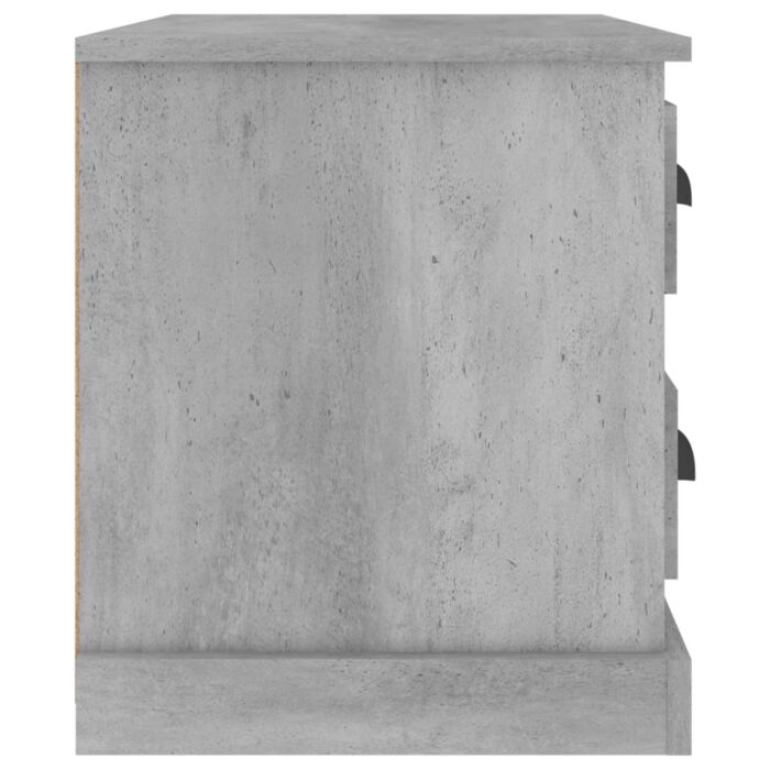 Table de chevet gris béton 60x39x45 cm – Image 6