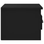 Table de chevet murale noir 41,5x36x28 cm – Image 5