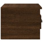 Tables de chevet murales 2 pcs Chêne marron 41,5x36x28 cm – Image 6
