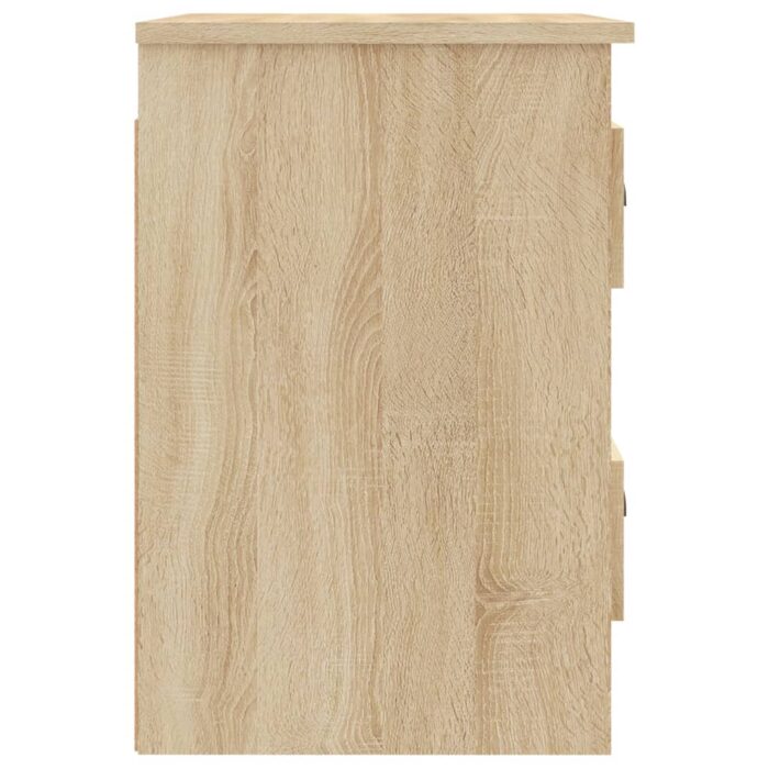 Tables de chevet murales 2 pcs chêne sonoma 41,5x36x53 cm – Image 8