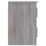 Table de chevet murale sonoma gris 41,5x36x53 cm – Image 6