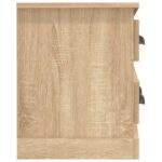 Meuble TV chêne sonoma 100x35,5x45 cm bois d'ingénierie – Image 5