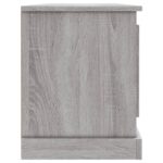Meuble TV sonoma gris 100x35,5x45 cm bois d'ingénierie – Image 5
