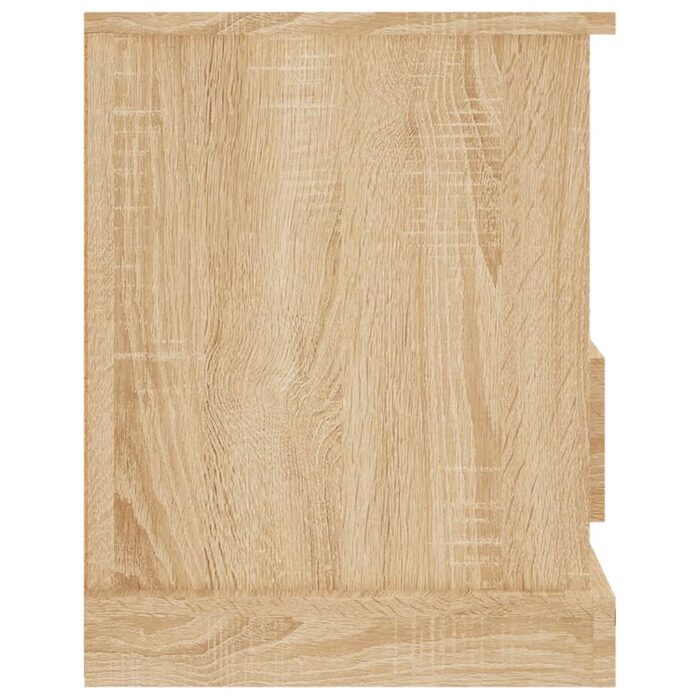 Meuble TV chêne sonoma 93x35,5x45 cm bois d'ingénierie – Image 5