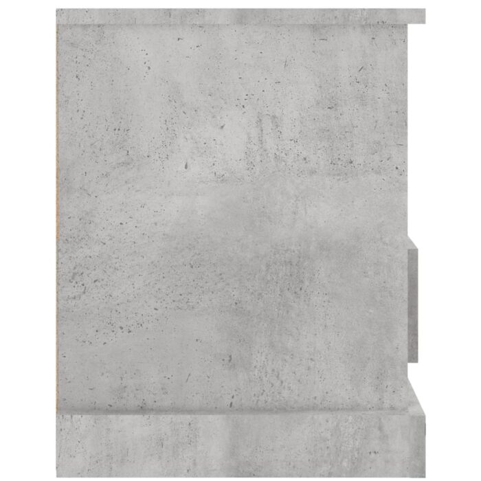 Meuble TV gris béton 93x35,5x45 cm bois d'ingénierie – Image 5