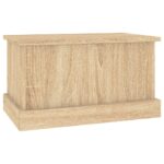 Boîte de rangement chêne sonoma 50x30x28 cm bois d'ingénierie – Image 3