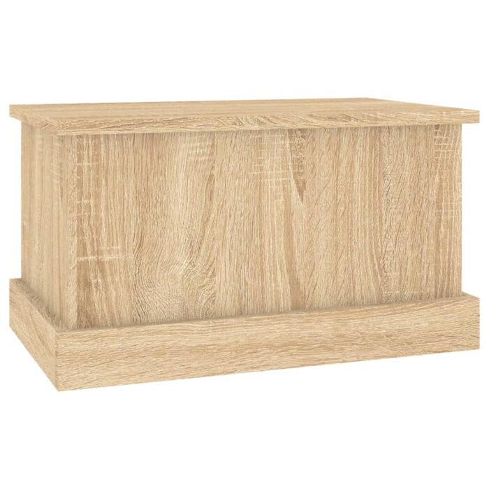 Boîte de rangement chêne sonoma 50x30x28 cm bois d'ingénierie – Image 3
