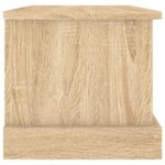 Boîte de rangement chêne sonoma 50x30x28 cm bois d'ingénierie – Image 5