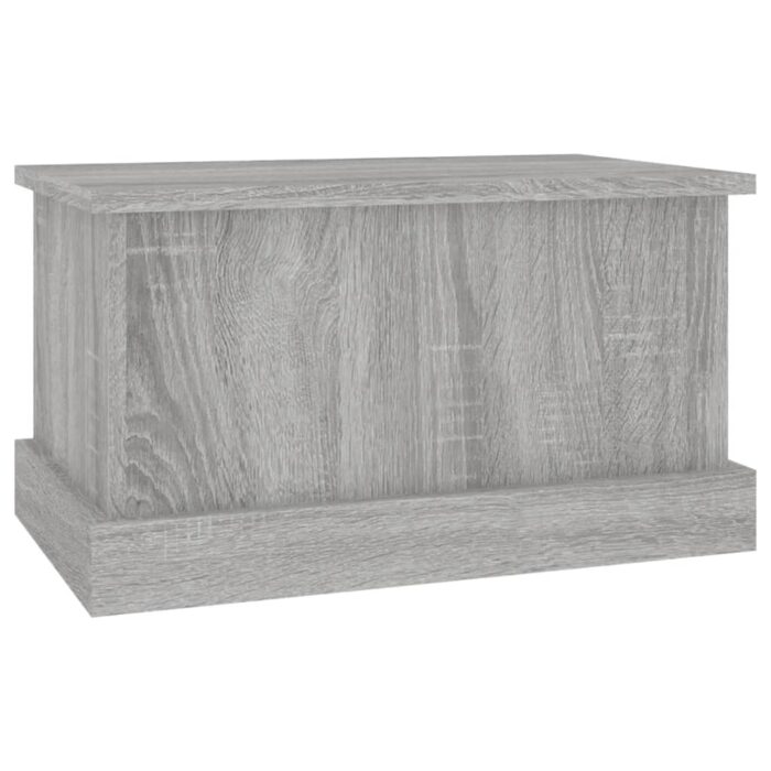 Boîte de rangement sonoma gris 50x30x28 cm bois d'ingénierie – Image 3
