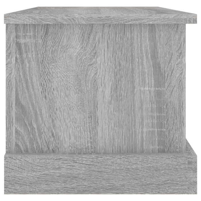 Boîte de rangement sonoma gris 50x30x28 cm bois d'ingénierie – Image 5