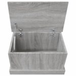 Boîte de rangement sonoma gris 50x30x28 cm bois d'ingénierie – Image 6