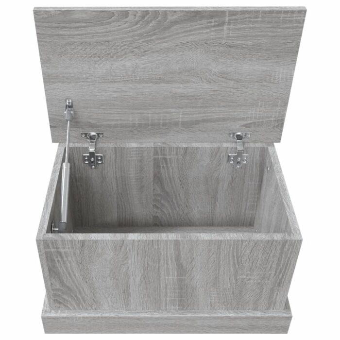 Boîte de rangement sonoma gris 50x30x28 cm bois d'ingénierie – Image 6