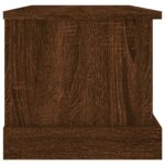 Boîte de rangement chêne marron 50x30x28 cm bois d'ingénierie – Image 5