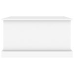 Boîte de rangement blanc 70x40x38 cm bois d'ingénierie – Image 4