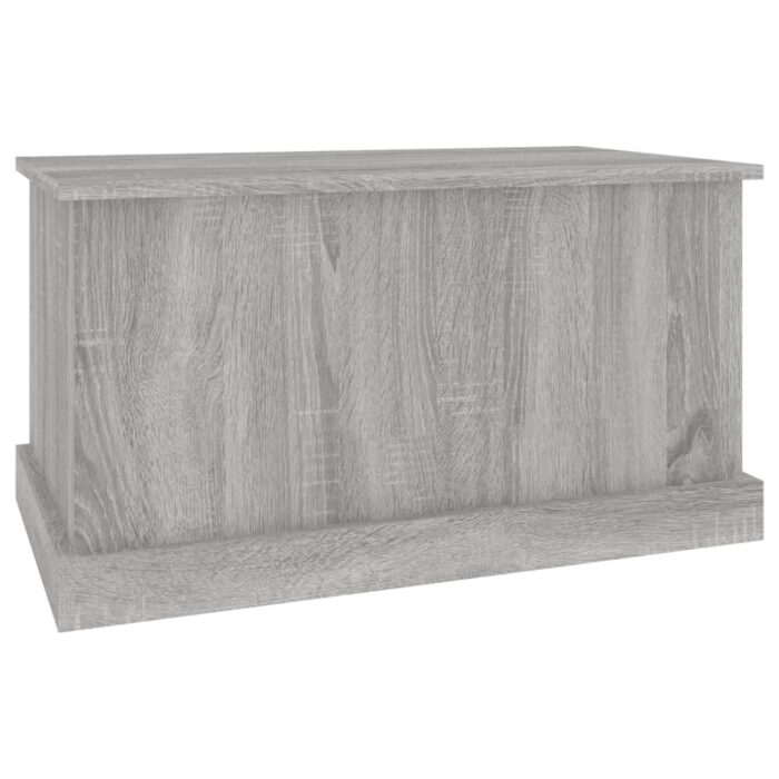 Boîte de rangement sonoma gris 70x40x38 cm bois d'ingénierie – Image 3