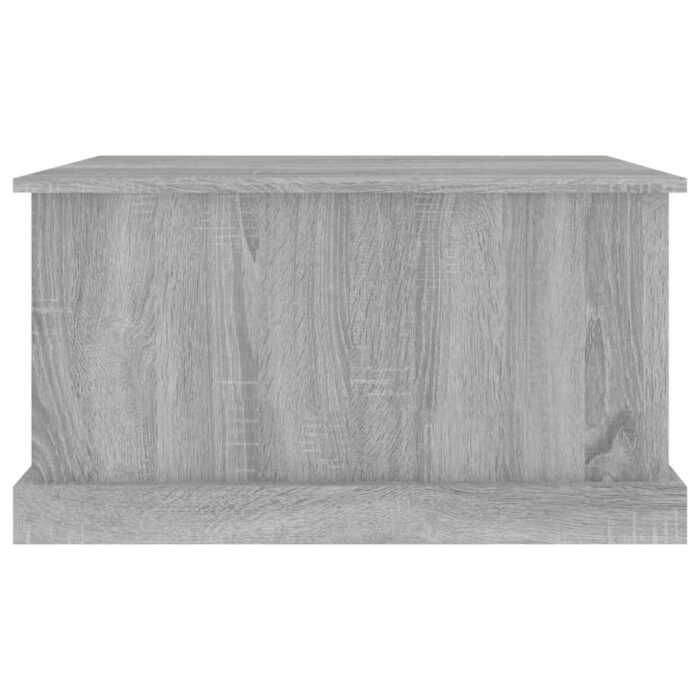 Boîte de rangement sonoma gris 70x40x38 cm bois d'ingénierie – Image 4