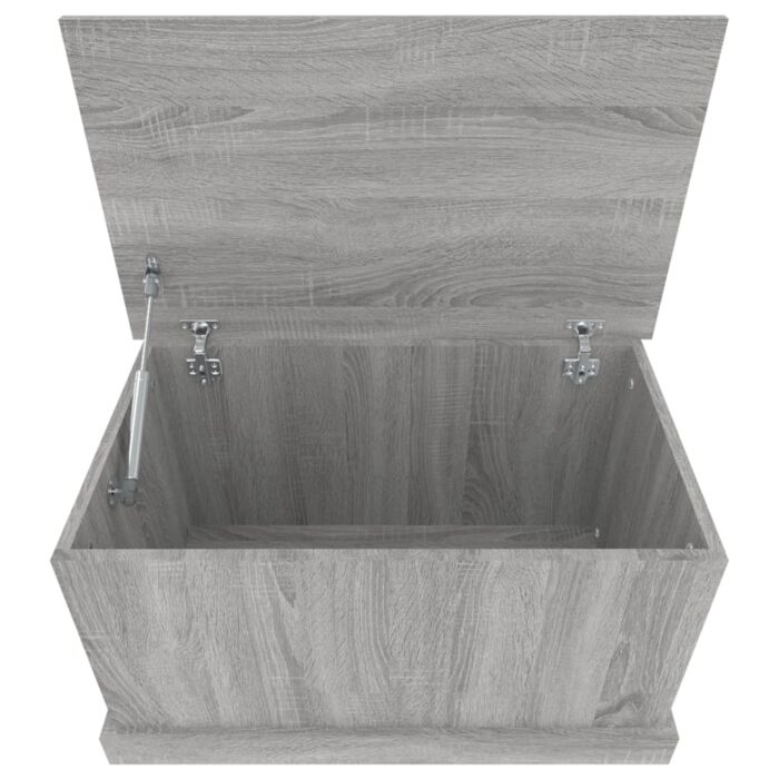 Boîte de rangement sonoma gris 70x40x38 cm bois d'ingénierie – Image 6