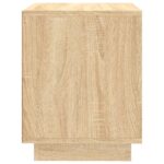 Tables de chevet 2pcs chêne sonoma 44x35x45cm bois d'ingénierie – Image 6
