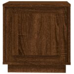 Tables de chevet 2pcs chêne marron 44x35x45cm bois d'ingénierie – Image 5