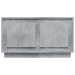 Meuble TV gris béton 80x35x45 cm bois d'ingénierie – Image 4