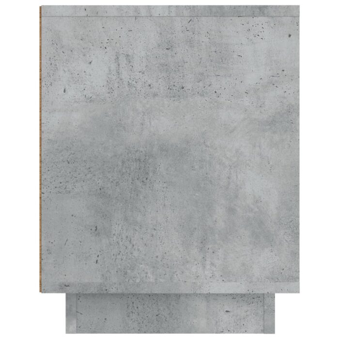 Meuble TV gris béton 80x35x45 cm bois d'ingénierie – Image 6