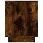 Meuble TV chêne fumé 102x35x45 cm bois d'ingénierie – Image 6