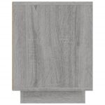 Meuble TV sonoma gris 102x35x45 cm bois d'ingénierie – Image 6