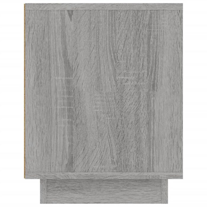 Meuble TV sonoma gris 102x35x45 cm bois d'ingénierie – Image 6