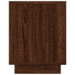 Meuble TV chêne marron 102x35x45 cm bois d'ingénierie – Image 6