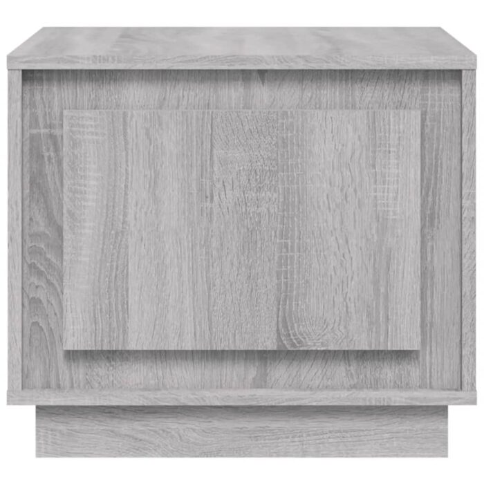 Table basse sonoma gris 51x50x44 cm bois d'ingénierie – Image 3