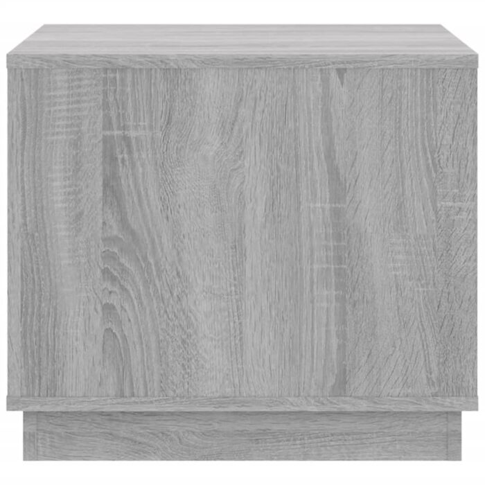 Table basse sonoma gris 51x50x44 cm bois d'ingénierie – Image 5