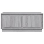 Table basse sonoma gris 102x50x44 cm bois d'ingénierie – Image 4