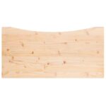 Dessus de bureau 110x60x2,5 cm bois massif de pin – Image 2