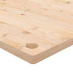 Dessus de bureau 80x40x2,5 cm bois massif de pin – Image 3