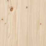 Chaises de jardin avec coussins lot de 2 bois de pin massif – Image 6