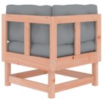 Canapés d'angle avec coussins 2 pcs bois massif douglas – Image 5