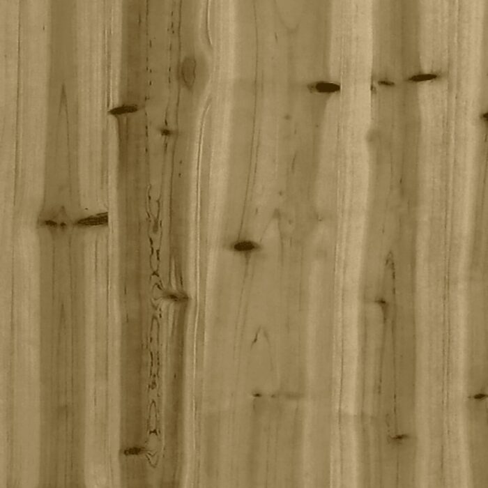 Canapés centraux avec coussins 2 pcs bois de pin imprégné – Image 6