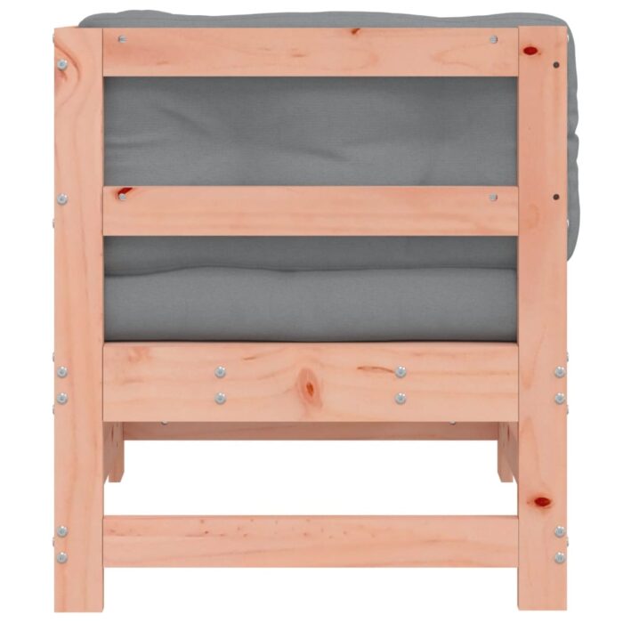 Canapé d'angle avec coussins bois massif douglas – Image 2