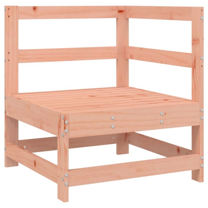 Canapé d'angle avec coussins bois massif douglas – Image 4