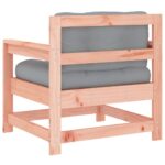 Chaises de jardin avec coussins lot de 2 bois massif douglas – Image 4