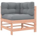 Canapés d'angle avec coussins 2 pcs bois massif douglas – Image 2