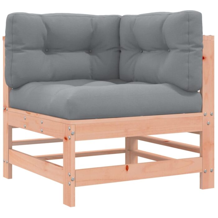 Canapés d'angle avec coussins 2 pcs bois massif douglas – Image 2
