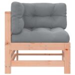 Canapés d'angle avec coussins 2 pcs bois massif douglas – Image 3