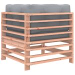 Canapés d'angle avec coussins 2 pcs bois massif douglas – Image 5