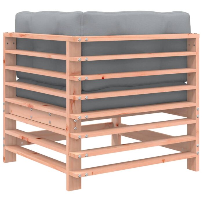 Canapés d'angle avec coussins 2 pcs bois massif douglas – Image 5