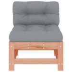 Canapés centraux avec coussins 2 pcs bois massif douglas – Image 3
