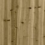 Repose-pied de jardin 120x80 cm bois de pin imprégné – Image 5