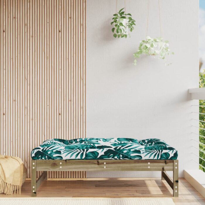 VXL8720845803186_m_en_hd_1.jpg Repose-pied de jardin 120x80 cm bois de pin imprégné – Image 1